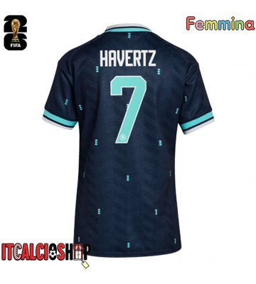 Germania Kai Havertz #7 Seconda Maglia Femmina Mondiali 2026 Manica Corta
